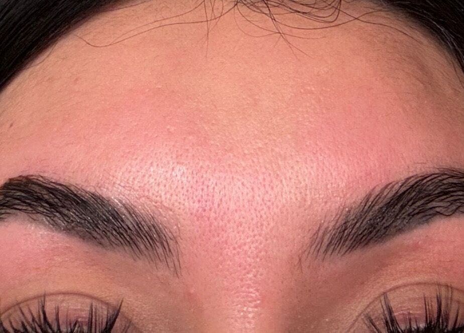 Expertly shaped eyebrows by PRESTIGE EYEBROWS in San Jose, California, US, showcasing professional beauty services.