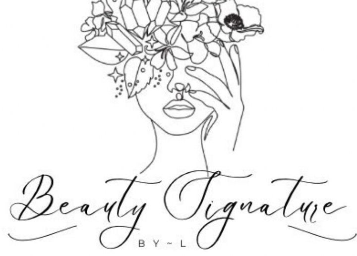 Illustration minimaliste du logo de Beauty Signature By L à Pomerol, Nouvelle-Aquitaine, FR.