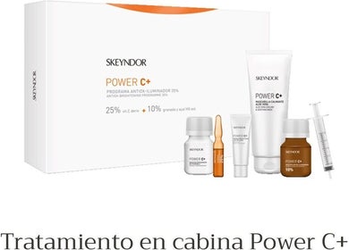 Productos Power C+ de Skeyndor en Essencial, Barbate, Andalucía, ES, destacando tratamiento antioxidante.