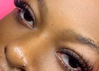 Enhanced eyelashes at Gifty Esthétique, Abuja, Federal Capital Territory, NG.