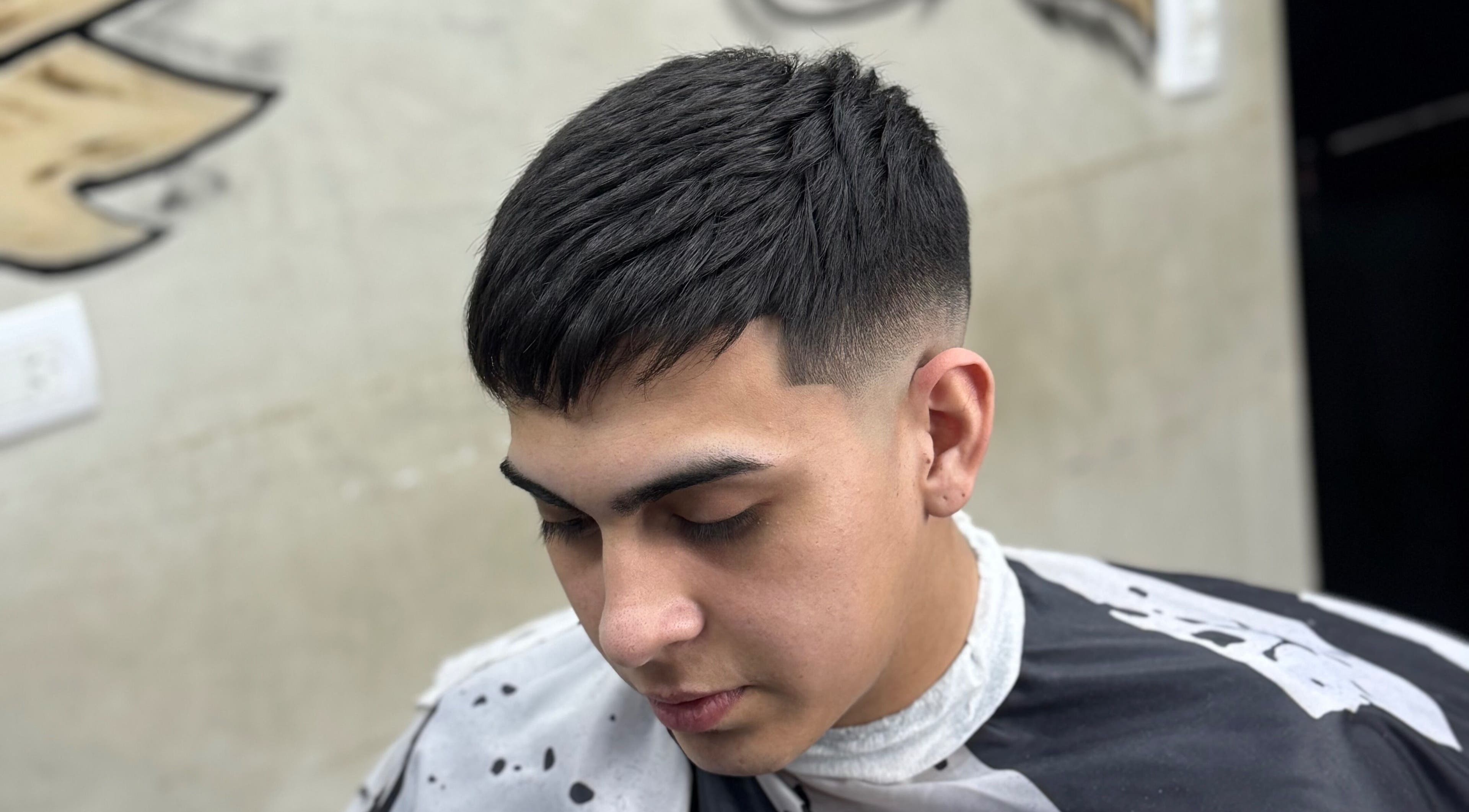 Moderno corte de cabello en Aldito Barber, Buenos Aires, Ciudad Autónoma De Buenos Aires, AR.