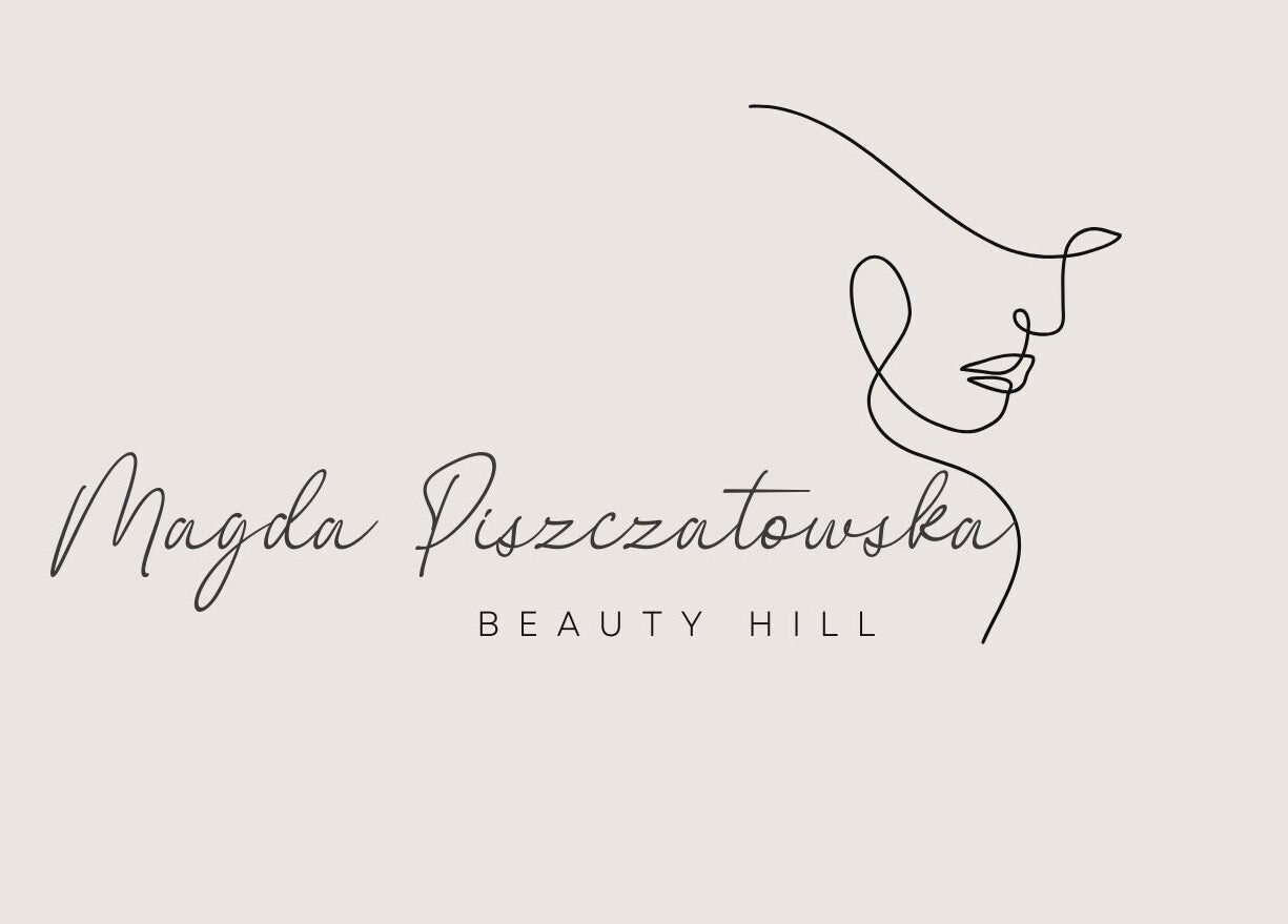 Magda Beauty Hill logo featuring elegant line art in Derby, England, GB.