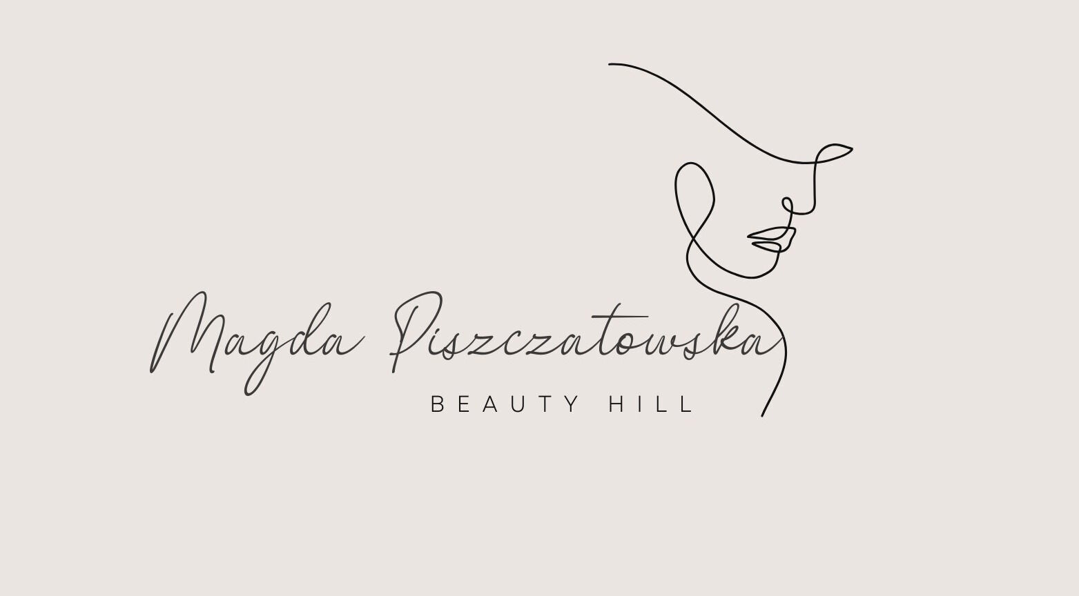 Magda Beauty Hill logo featuring elegant line art in Derby, England, GB.