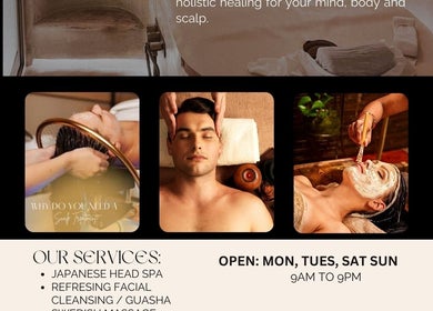 Relaxing treatments at Japanese Head Spa & Relaxing Massage by Jac&Jues, Southampton, England, GB.