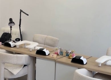 Spacious nail treatment area at Beauty_bymeg5 in Maryport, England, GB, featuring modern chairs and equipment.