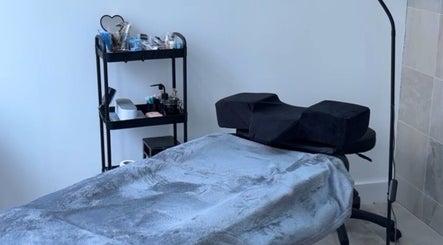 Relaxing spa bed setup at Beauty_bymeg5, Maryport, England, GB, inviting tranquility and rejuvenation.