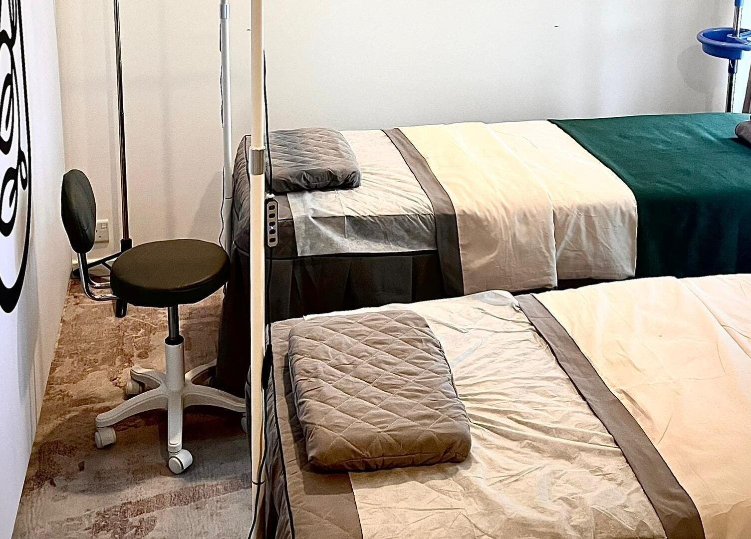 Luxurious spa beds at Zara Aesthetic in Kuala Lumpur, Wilayah Persekutuan Kuala Lumpur, MY.