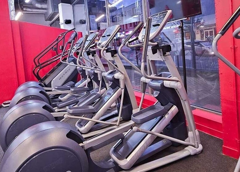 Modern ellipticals at Wembley Fitness, Wembley, England, GB offer high-quality gym experiences for fitness lovers.