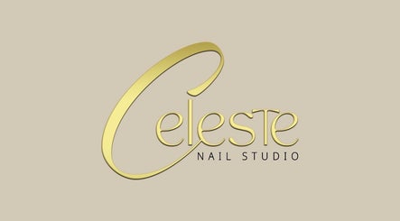 Elegante gouden logo van Celeste Nail Studio in Rotterdam, Zuid-Holland, NL.