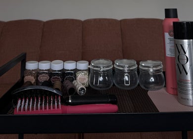 Hair styling tools and products at Beloved Locks Hair - Hook Salon, Hook, England, GB.