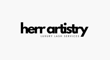 Herr Artistry logo showcasing luxury lash services in Hamilton, Ontario, CA.