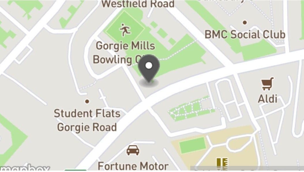 Location map of Vitafacials.spa in Edinburgh, Scotland, GB near Gorgie Mills Bowling Club.