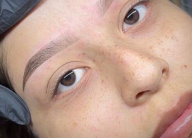 Tratamiento de cejas en Dani Studio, La Cisterna, Región Metropolitana, CL. Resultados impecables y naturales.