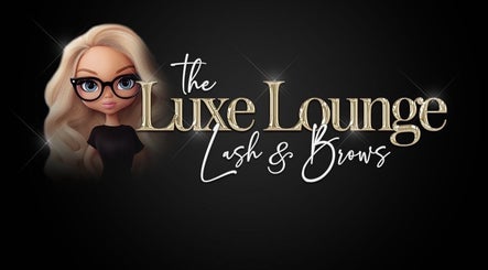 Chic mascot and logo for The Luxe Lounge Lash & Brows, Cardiff, Wales, GB.