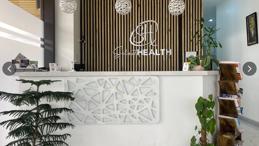 Reception at Select Health Medical Suits, Portmore, St. Catherine Parish, JM.