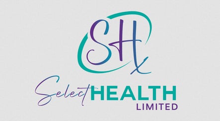 Select Health Medical Suits logo with elegant design, Portmore, St. Catherine Parish, JM.