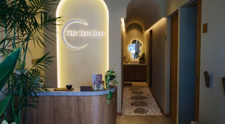Inviting reception of The Zen Den Massage & Beauty Bali at Bali, Bali, ID with calming ambiance.