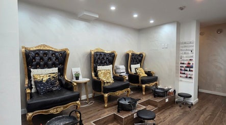 Opulent pedicure chairs at OS Nail n Beauty, Potts Point, New South Wales, AU.
