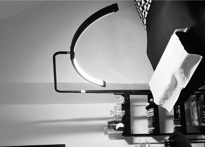 Chic, modern lash treatment space at The Lash Lounge, Kingston, St. Andrew Parish, JM.