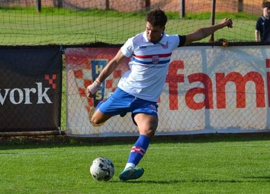 Dynamic soccer player in action at Jai.rawling121, Quinns Rocks, Western Australia, AU field.