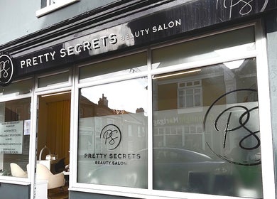Exterior of Pretty Secrets Beauty Salon near Taisiya Harding Nail Technician, Torquay, England, GB.