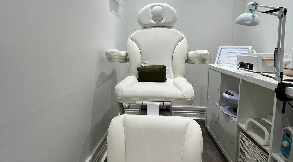 Luxurious spa chair at Taisiya Harding Nail Technician, Torquay, England, GB, offering ultimate comfort.