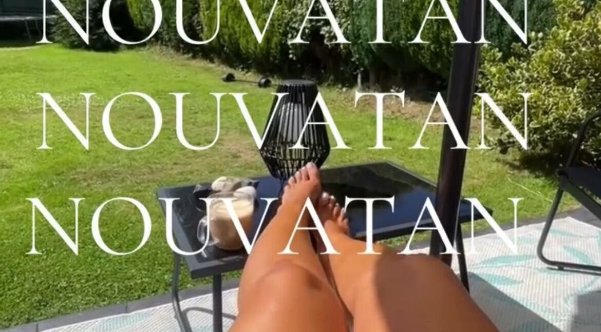 Relaxing garden view at Touched by Divinity, Heolgerrig, Wales, GB with a serene outdoor setting.