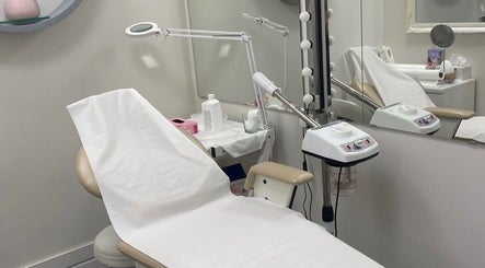 Treatment room at KC Phibrows & Beauty, Dublin, County Dublin, IE with modern equipment and relaxing setup.