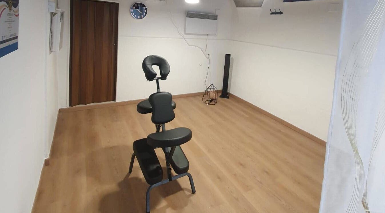 Sala massaggi accogliente di Armonia Di Un Massaggio a Bastia Umbra, Umbria, IT.