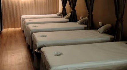Relaxation beds at Wonder Foot Spa in Singapore, Singapore, SG, offering a tranquil wellness retreat.