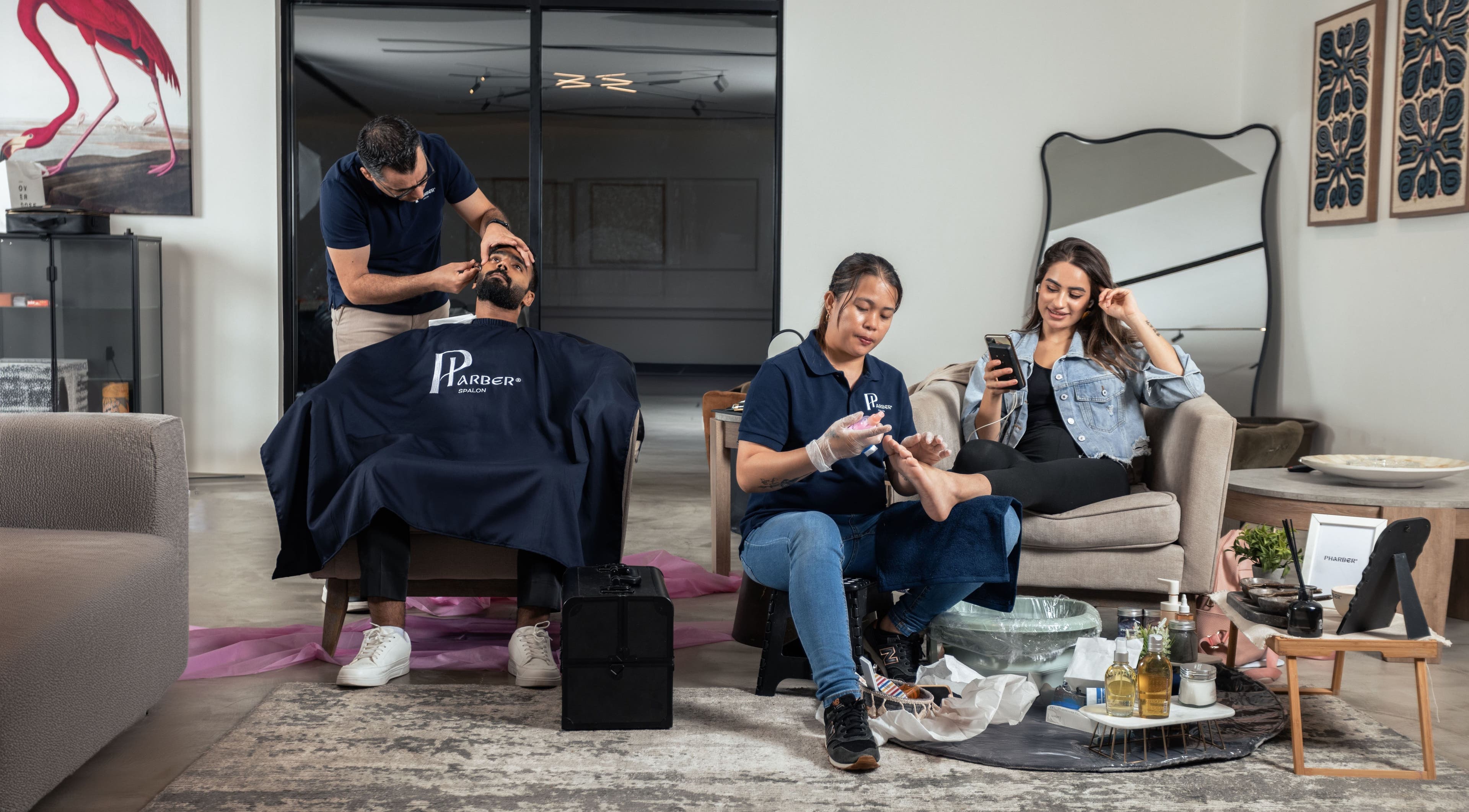 جلسة خدمات تجميلية في Pharber | فاربر - Home Service في جدة، منطقة مكة المكرمة، السعودية.