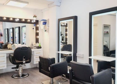 Elegant salon interior at Anchal Massage & Beauty Salon / Ladies Only, London, England, GB.