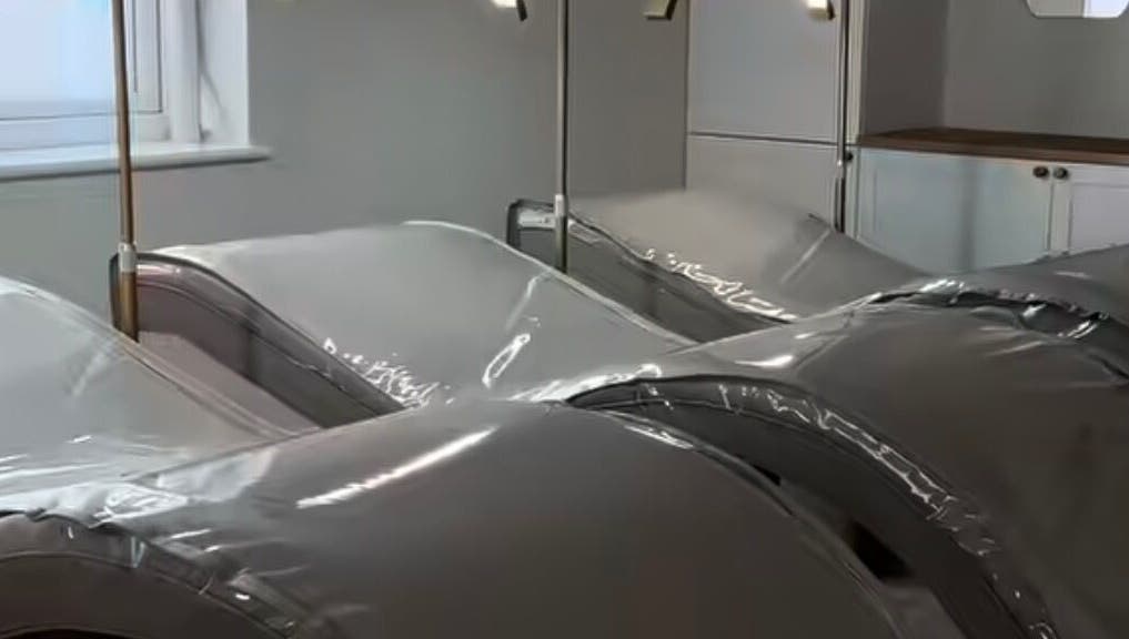 Luxurious spa beds at Studio by Mimi - Only Studio, Bedford, England, offering ultimate relaxation.