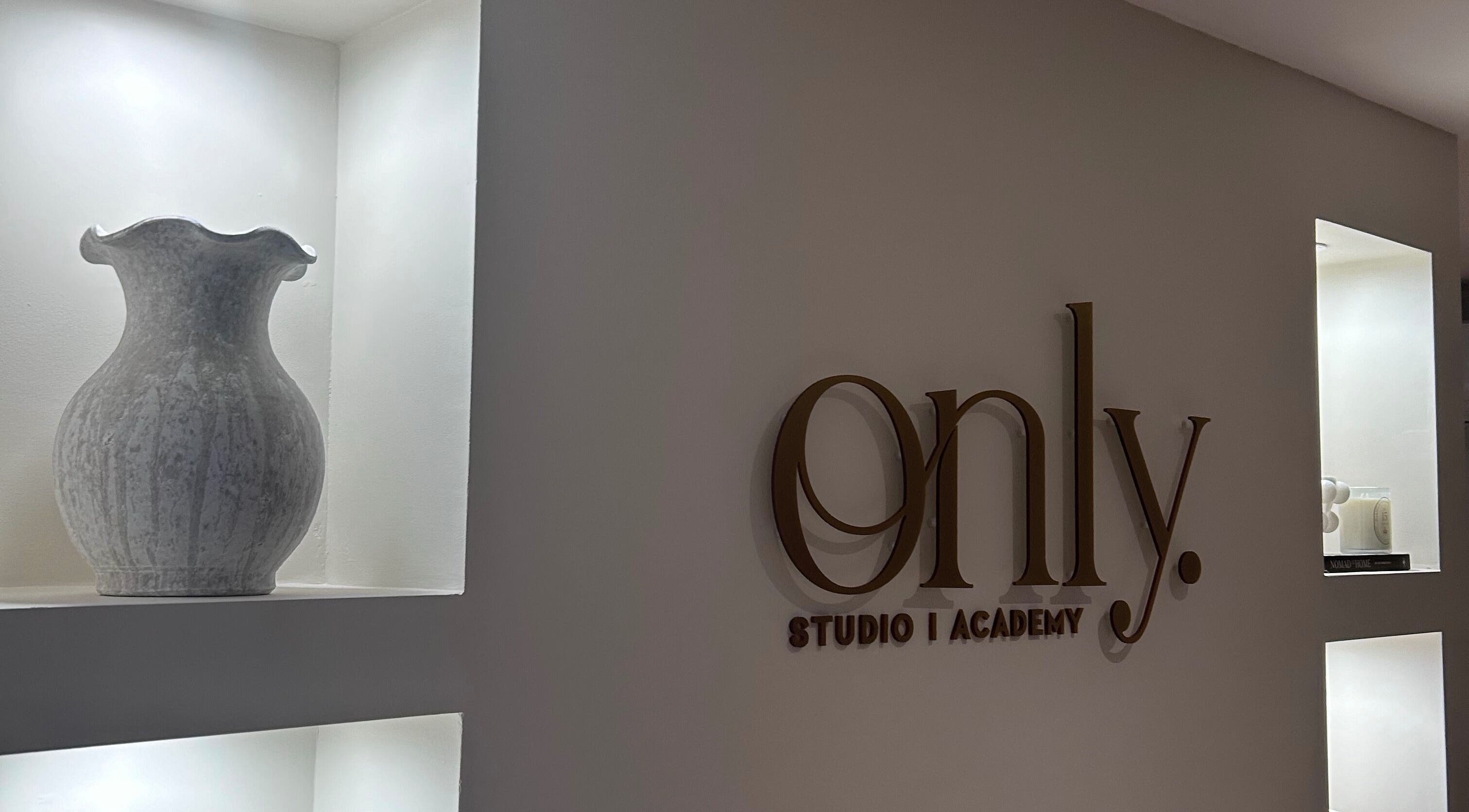 Modern interior at Studio by Mimi - Only Studio in Bedford, England, GB with sleek wall decor and lighting.