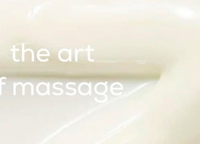 Silky massage cream highlighting 'the art of massage' at SKINCLINIC.MT in Sliema / Is-Swieqi, MT.