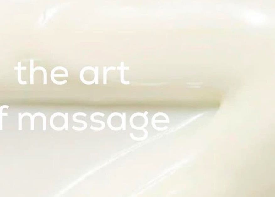 Silky massage cream highlighting 'the art of massage' at SKINCLINIC.MT in Sliema / Is-Swieqi, MT.