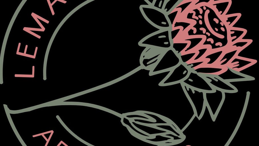 Lemaître logo featuring a floral design, located in Sandton, Gauteng, ZA.