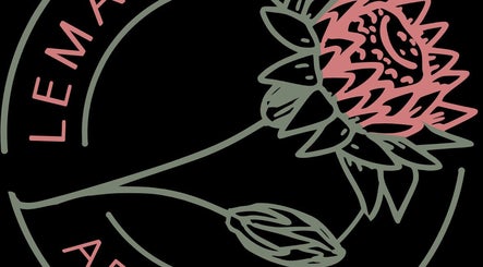 Lemaître logo featuring a floral design, located in Sandton, Gauteng, ZA.