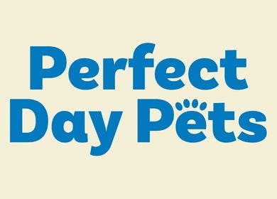 Colorful 'Perfect Day Pets' logo set in Queenstown, Otago Region, NZ.