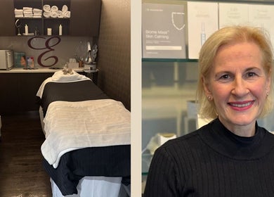 Relaxing treatment room at Exquisite Beauty Salon, Neutral Bay, New South Wales, AU, featuring modern amenities.