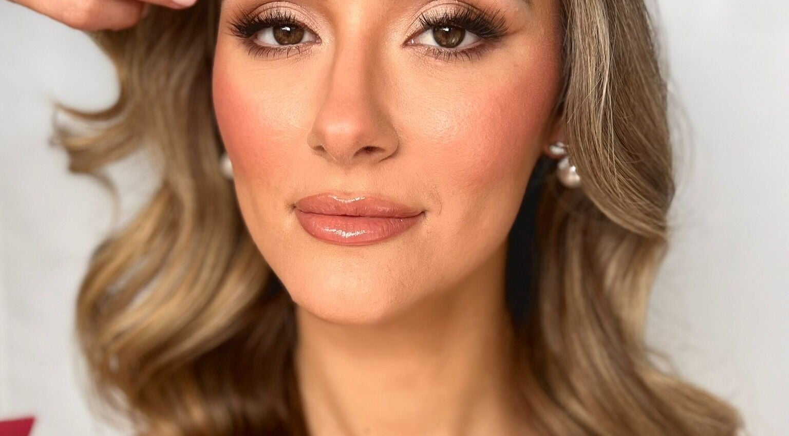 Elegant makeup by Shanie Wright Makeup in Hertford, England. Natural tones enhance beauty and sophistication.