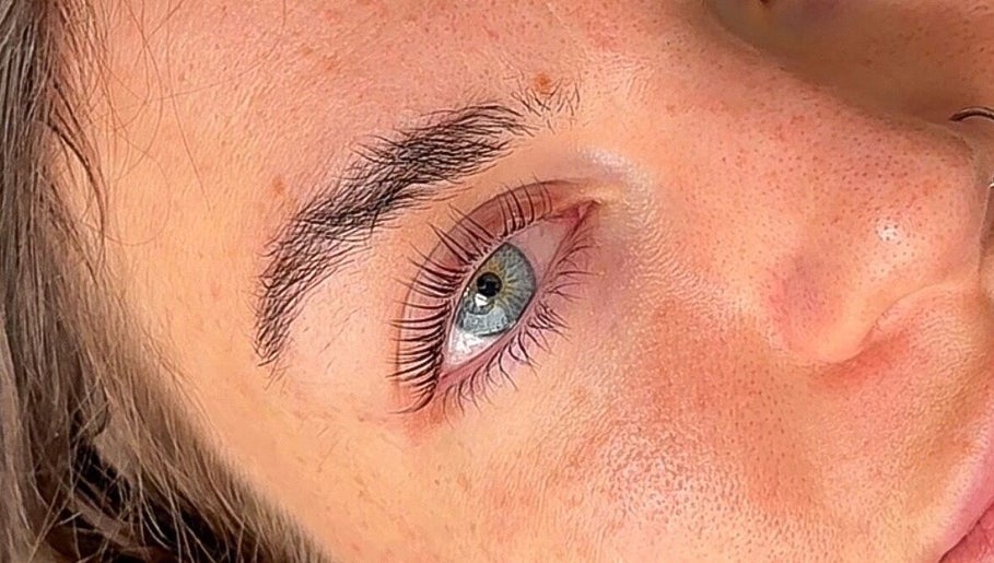 Perfectly shaped brows and lashes at Leia Beth Lash & Brow Technician in Dundee, Scotland, GB.