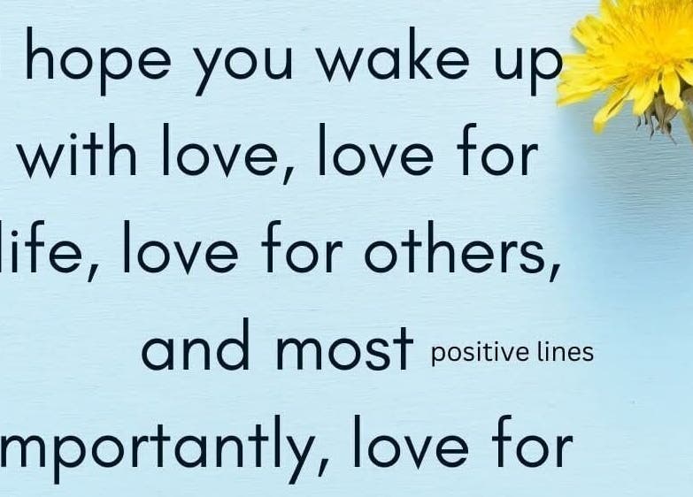 Inspirational quote with yellow flower at Essential Mobile Nails, Randburg, Gauteng, ZA.