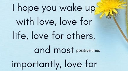 Inspirational quote with yellow flower at Essential Mobile Nails, Randburg, Gauteng, ZA.