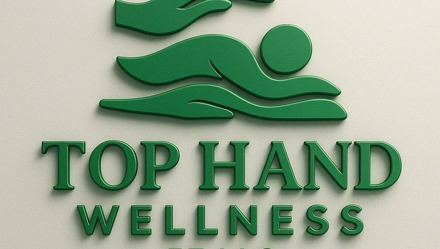 Top Hand Wellness Home Spa logo displayed at Dubai, Dubai, AE, representing peace and wellness.