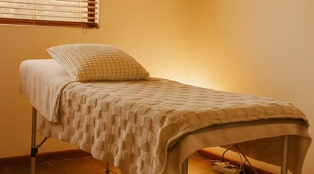 Calm massage table at Yvonne's Beauty and Massage, Cape Town, Western Cape, ZA.