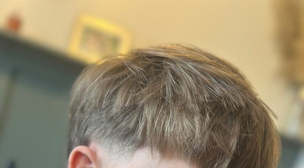 Close-up of a stylish haircut by Peterborough Mobile Barber in Peterborough, England, GB.