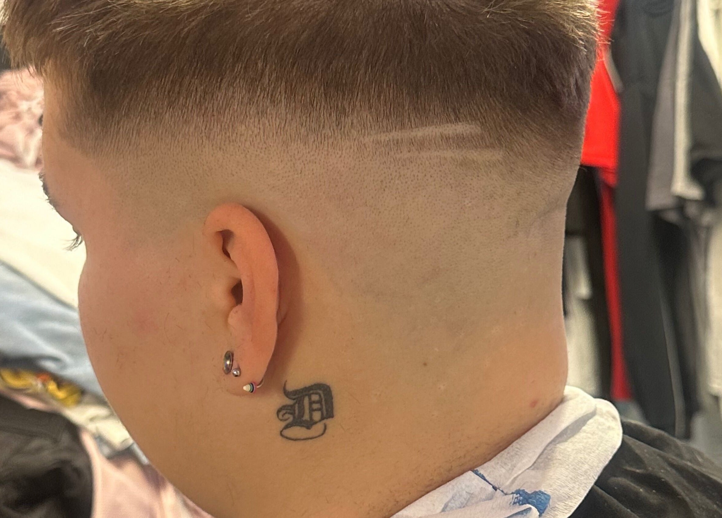 Fresh undercut hairstyle at KlipCulture Mobile Barber in Peterborough, England, GB.