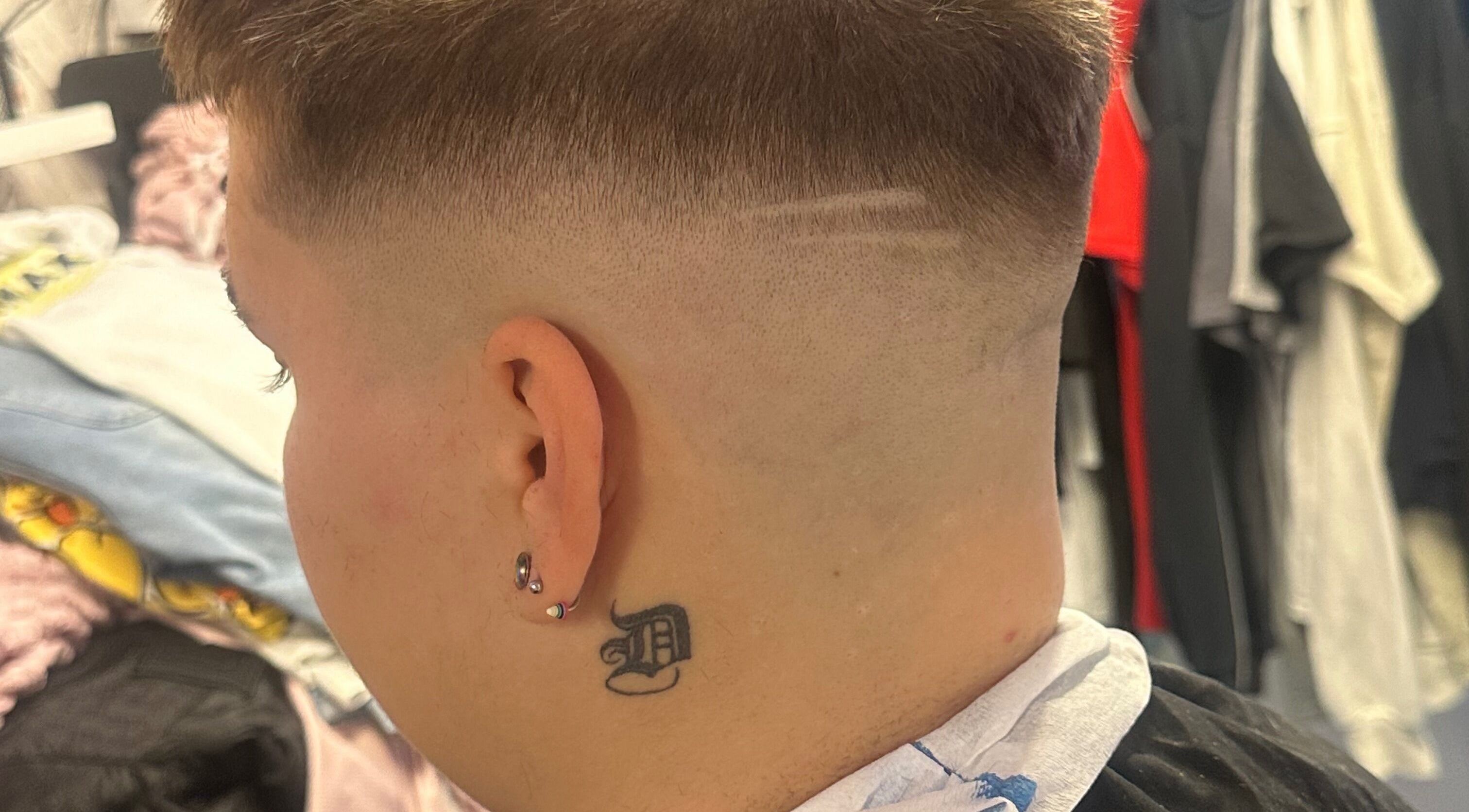 Fresh undercut hairstyle at KlipCulture Mobile Barber in Peterborough, England, GB.