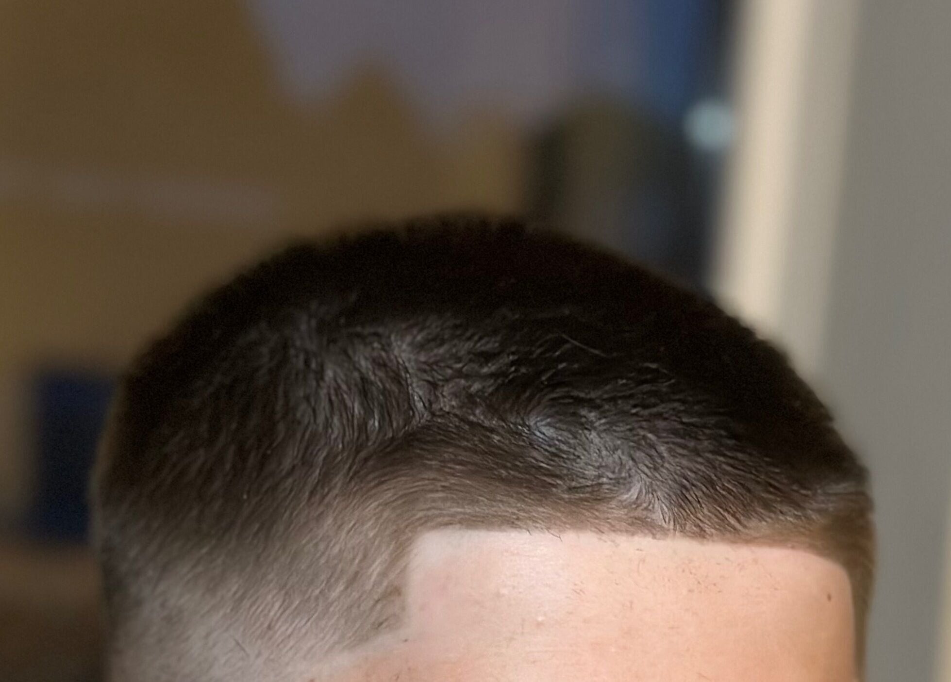 Clean fade haircut at KlipCulture Mobile Barber in Peterborough, England, GB.